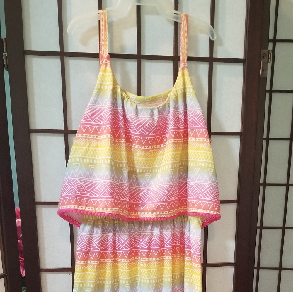 Girls maxi dress size 7-8